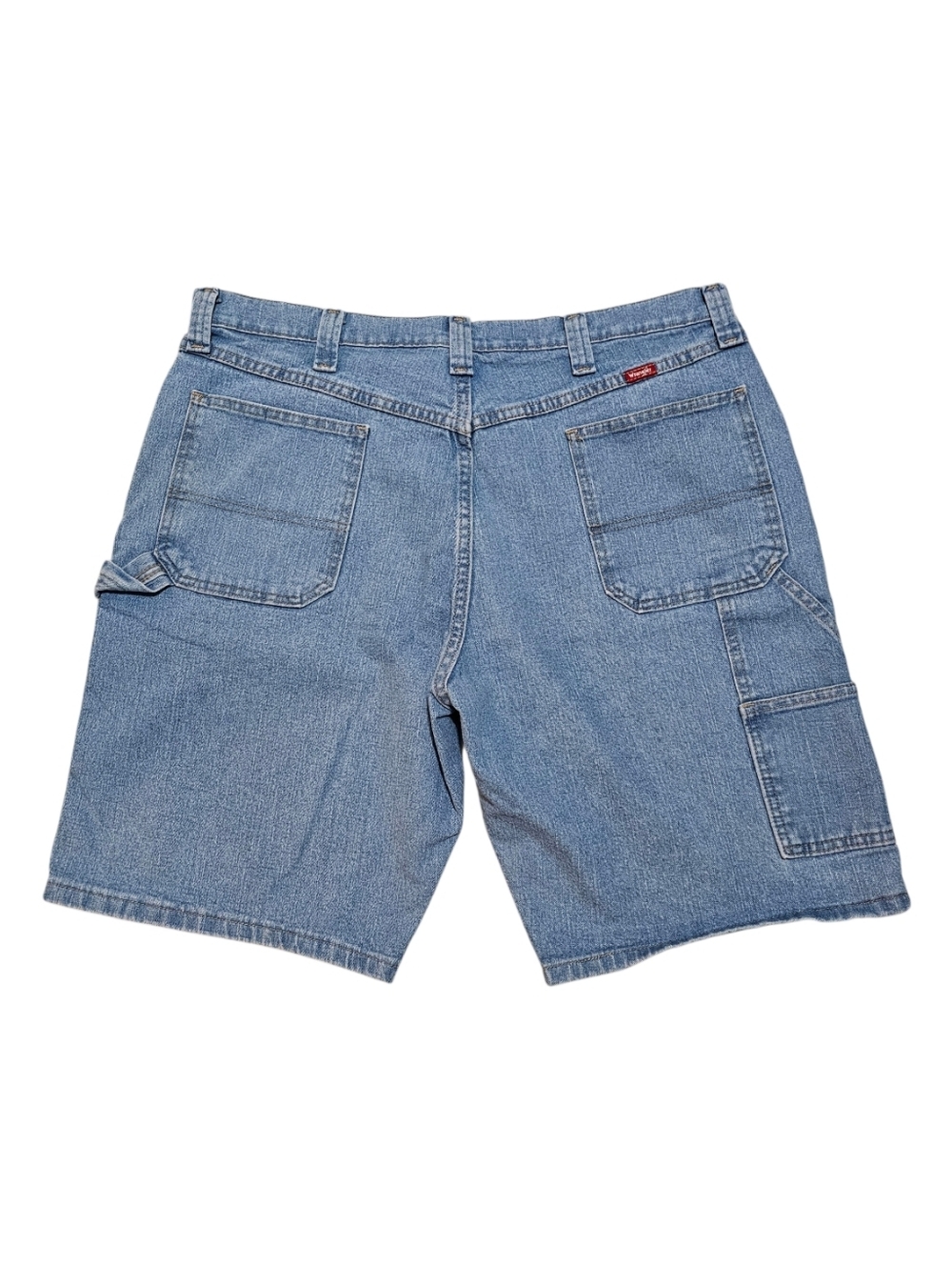 Wrangler Light Blue Denim Carpenter Jorts